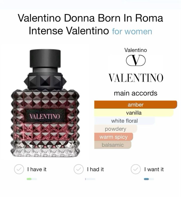 Valentino Uomo Born in Roma Intense